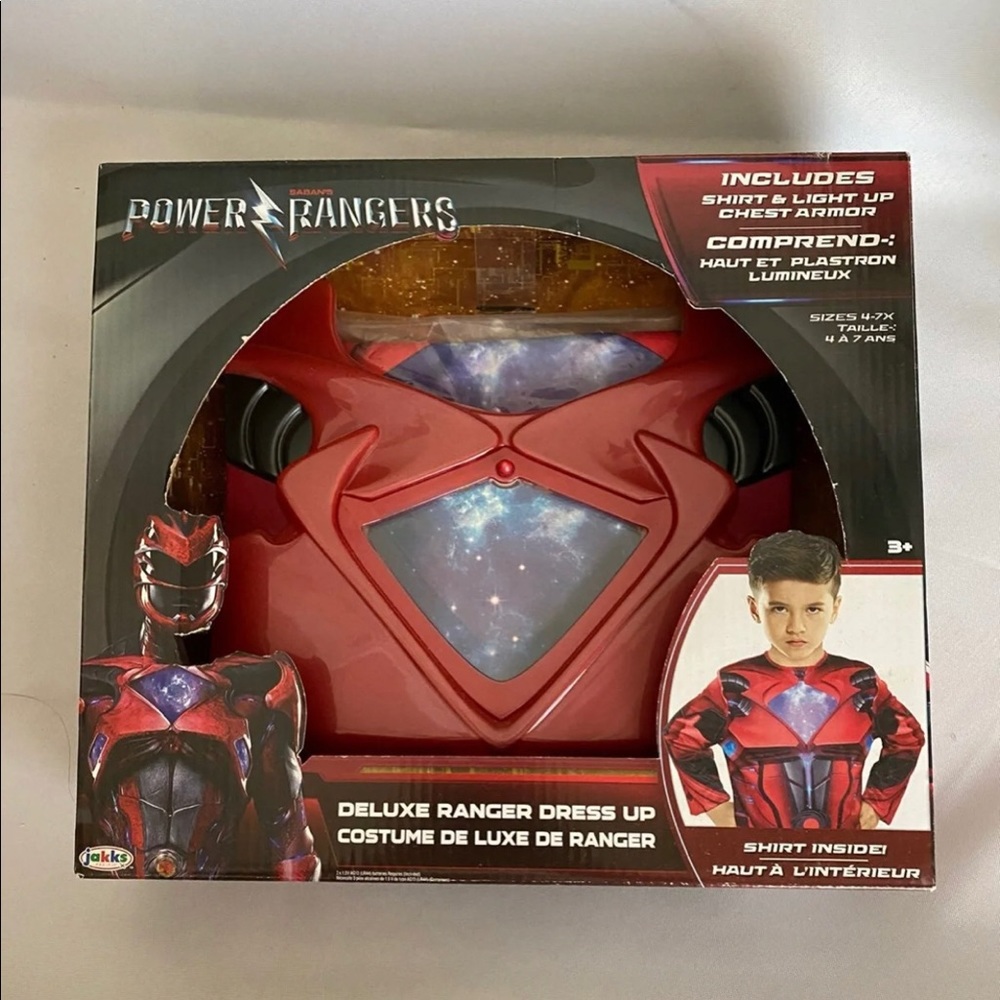 NIB Power Rangers Deluxe Ranger DressUp